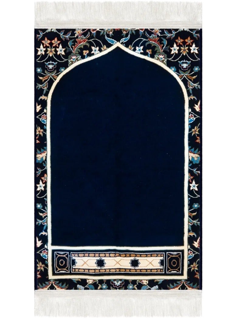 سجادتي سجادة صلاة المحراب من سجادتي  مبطنة مستوحاة من محراب إمام الحرم تمنحك إحساس الطمأنينة مقاس 70×110 سم - Image 3